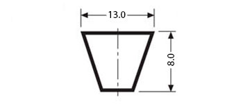 13 a - Клиновые ремни — V